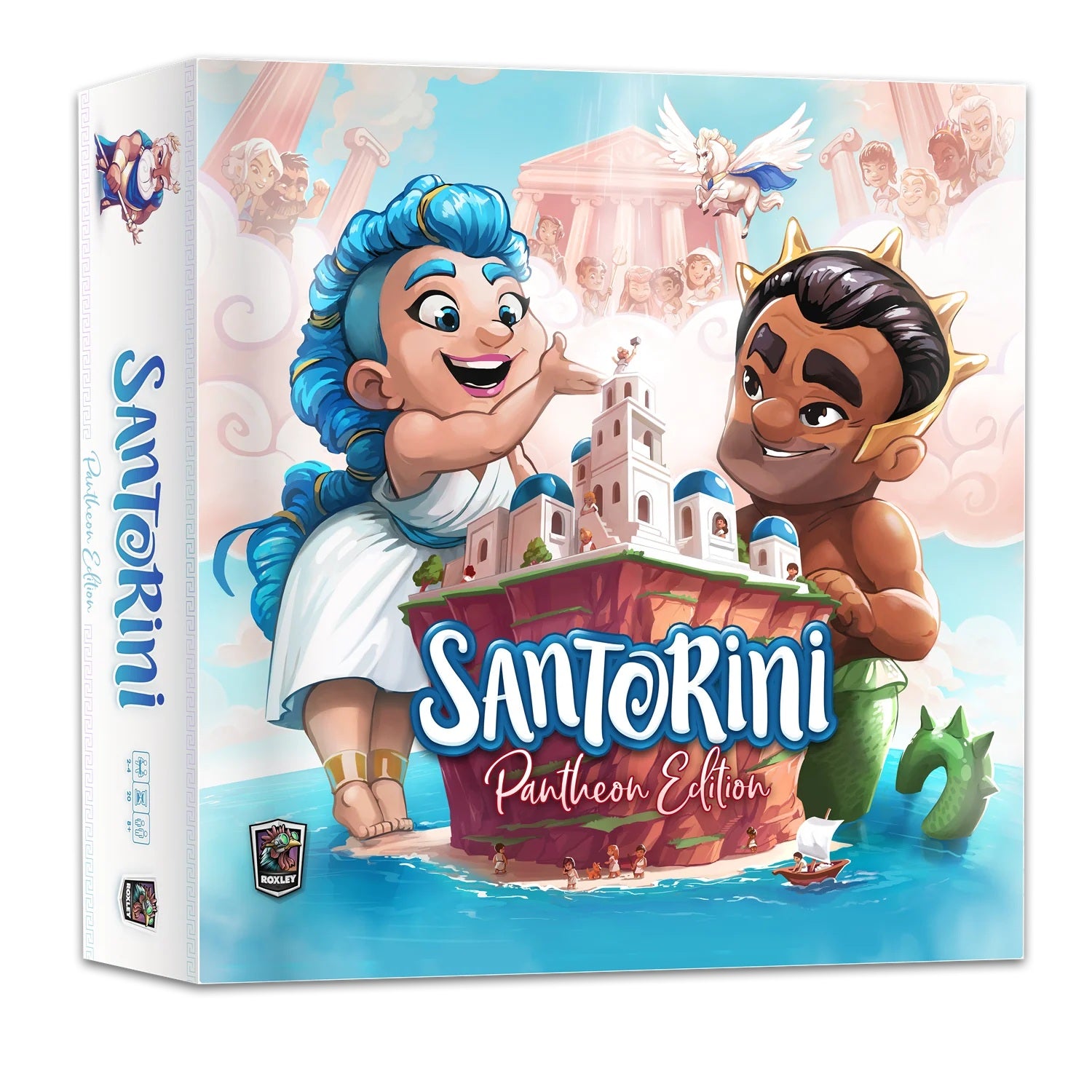 Santorini Pantheon, English Board Game